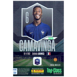 Panini Top Class Karten 2024 - Trading Cards - Holo Giants Karte - Camavinga