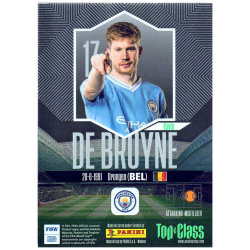 Panini Top Class Karten 2024 - Trading Cards - Holo Giants Karte - DE Bruyne