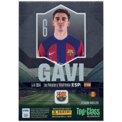 Panini Top Class Karten 2024 - Trading Cards - Holo Giants Karte - Gavi