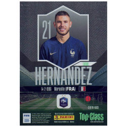 Panini Top Class Karten 2024 - Trading Cards - Holo Giants Karte - Lucas Hernandez