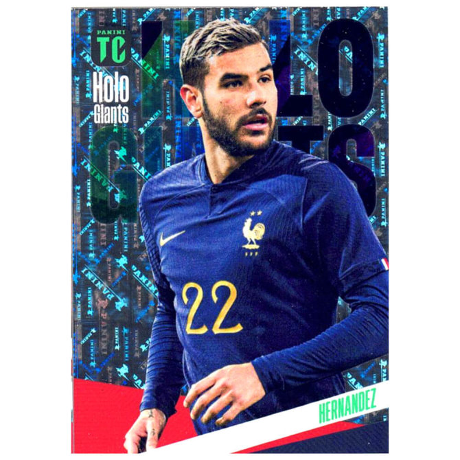 Panini Top Class Karten 2024 - Trading Cards - Holo Giants Karte - Theo Hernandez