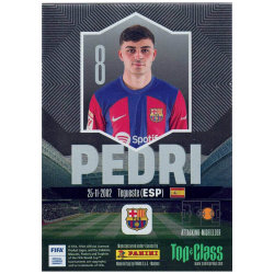 Panini Top Class Karten 2024 - Trading Cards - Holo Giants Karte - Pedri