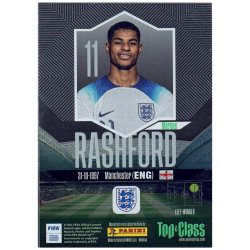 Panini Top Class Karten 2024 - Trading Cards - Holo Giants Karte - Rashford