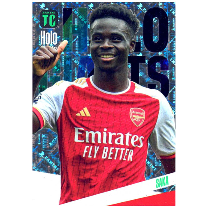 Panini Top Class Karten 2024 - Trading Cards - Holo Giants Karte - Saka