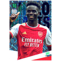 Panini Top Class Karten 2024 - Trading Cards - Holo Giants Karte - Saka