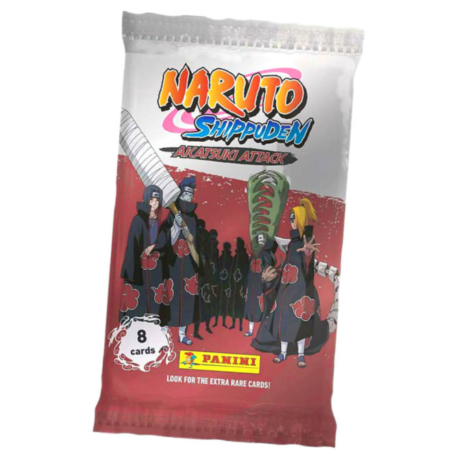 Naruto Shippuden Karten - Akatsuki Attack Trading Cards (2024) - Sammelkarten - 1 Booster