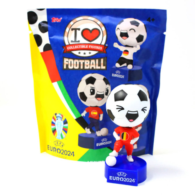 Topps I love Football Figur - UEFA EURO 2024 Germany - EM Sammelfigur - Figur 6. Belgien