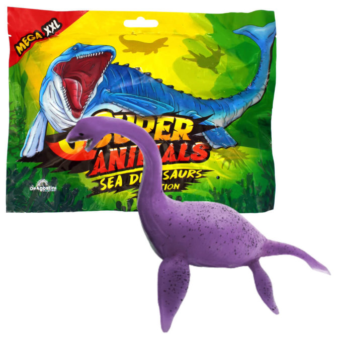 DeAgostini Super Animals - Sea Dinosaurs Edition - Sammelfigur Sea Dino - Figur 14. Microcleidus Macropterus