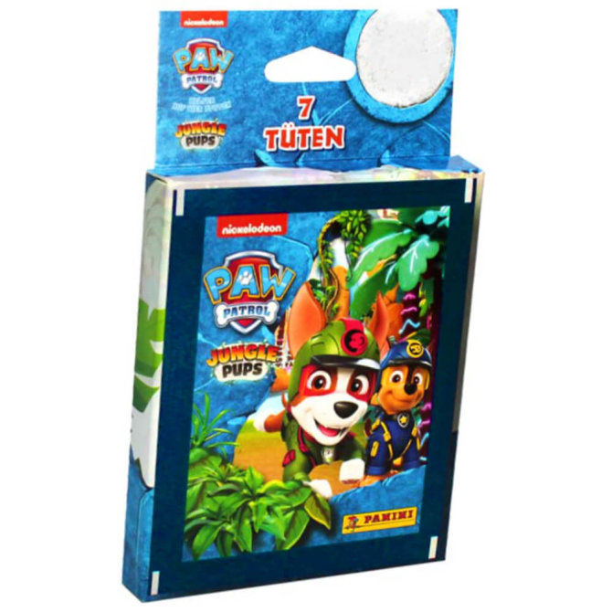 Panini Paw Patrol Sticker Serie 10 - Jungle Pups (2024) - 1 Blister Sammelsticker