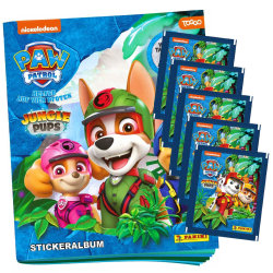 Panini Paw Patrol Sticker Serie 10 - Jungle Pups (2024) -...