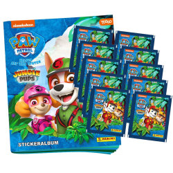 Panini Paw Patrol Sticker Serie 10 - Jungle Pups (2024) -...