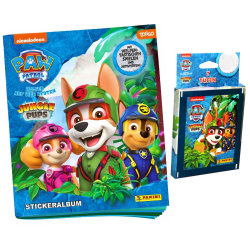 Panini Paw Patrol Sticker Serie 10 - Jungle Pups (2024) -...