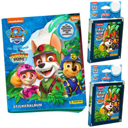 Panini Paw Patrol Sticker Serie 10 - Jungle Pups (2024) -...