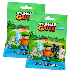 Stumble Guys 3D Sammelfiguren Serie 2 -  Chrome Crystal...