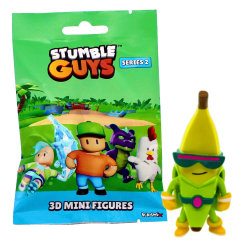 Stumble Guys 3D Sammelfiguren Serie 2 -  Chrome Crystal -...