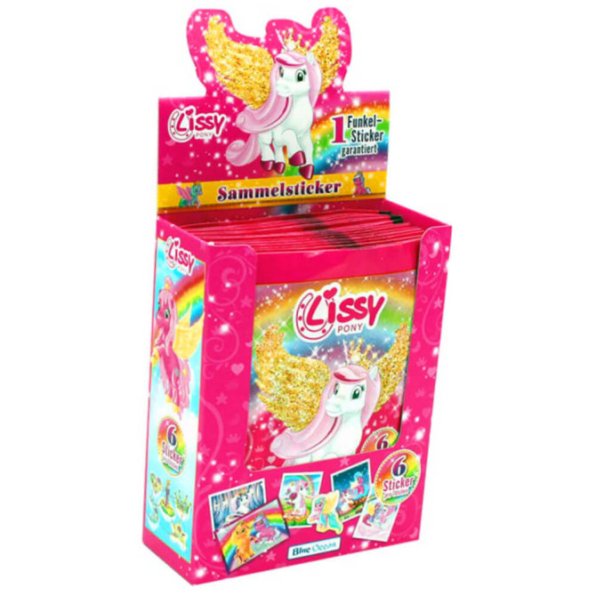 Blue Ocean Lissy Pony Sticker - Sammelsticker (2024) - 1 Display