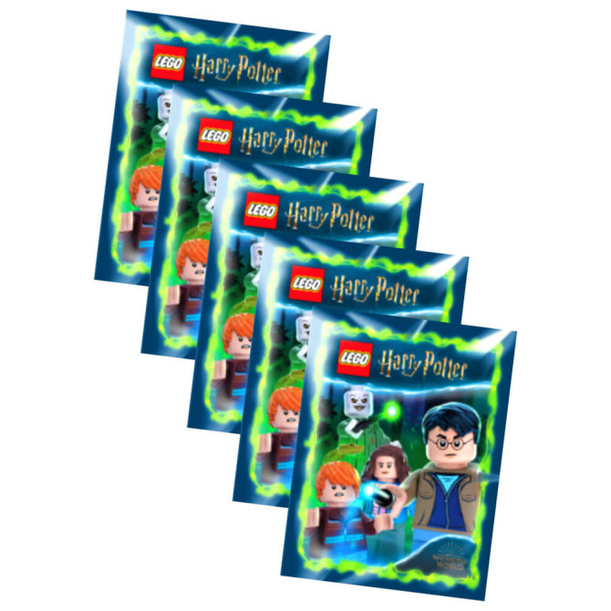 Blue Ocean LEGO Harry Potter Sticker Serie 2 - Sammelsticker (2024) - 5 Tüten