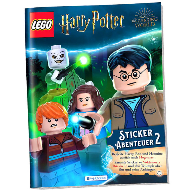 Blue Ocean LEGO Harry Potter Sticker Serie 2 - Sammelsticker (2024) - 1 Sammelalbum