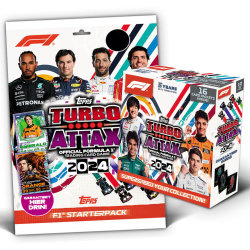 Topps Turbo Attax Karten Formula 1 - 2024 - 1 Starter + 1...