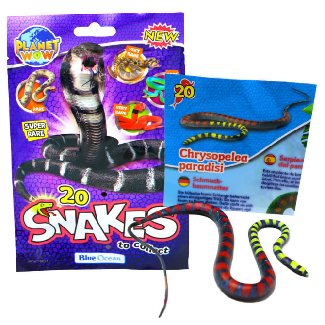 Blue Ocean Snakes Sammelfiguren 2024 - Planet Wow - Figur 20. Schmuck-baumnatter