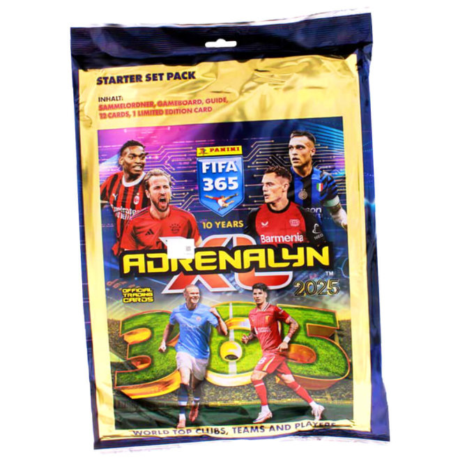 Panini Fifa 365 Karten 2025 - Trading Cards Sammelkarten - 1 Starter