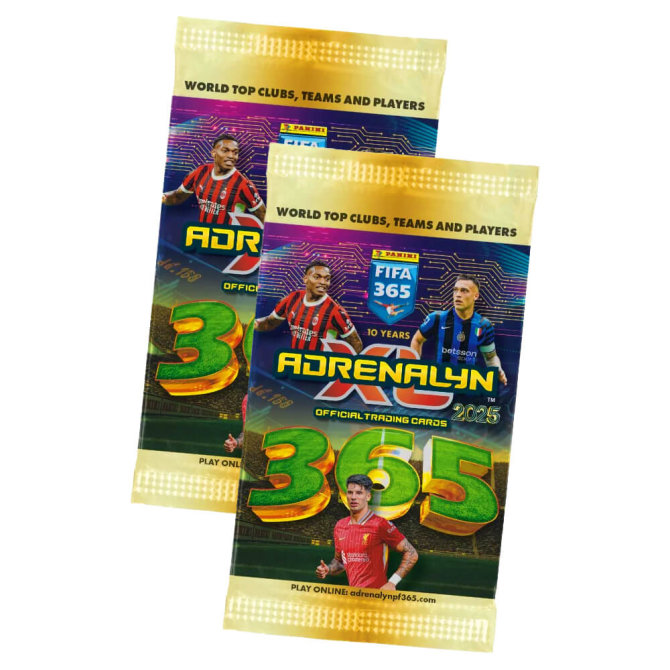 Panini Fifa 365 Karten 2025 - Trading Cards Sammelkarten - 2 Booster