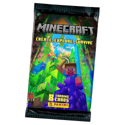 Panini Minecraft 3 Karten - Create Explore Survive...