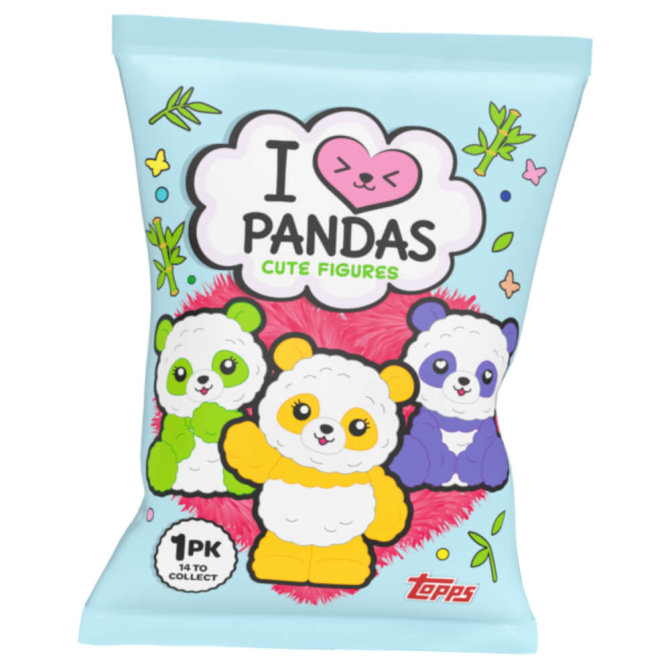Pandas Figur - I Love Pandas - Sammelfigur - 1 Tüte