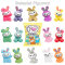 Bunnies Figur - I Love Bunnies - Sammelfigur - 3 Tüten