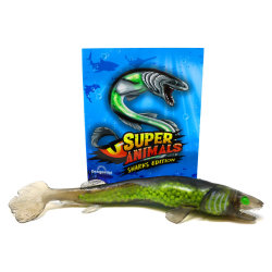 DeAgostini Super Animals - Sharks Edition - Sammelfigur Hai - Figur 1. Kragenhai (Crunchy)