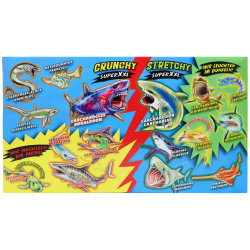 DeAgostini Super Animals - Sharks Edition - Sammelfigur Hai - Figur 3. Großaugen-Fuchshai (Crunchy)