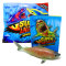 DeAgostini Super Animals - Sharks Edition - Sammelfigur Hai - Figur 9. Silberspitzenhai (Leuchtet - Stretchy)