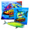 DeAgostini Super Animals - Sharks Edition - Sammelfigur Hai - Figur 11. Kurzflossen-Mako (Leuchtet - Stretchy)