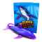 DeAgostini Super Animals - Sharks Edition - Sammelfigur Hai - Figur 13. Pazifischer Fuchshai (Stretchy)