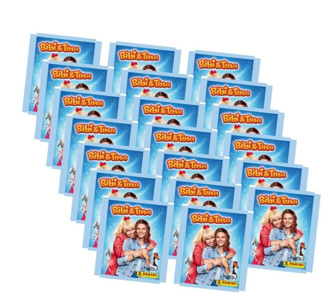 Panini Bibi & Tina Sticker - 20 Tüten - Bibi und Tina Sammelsticker