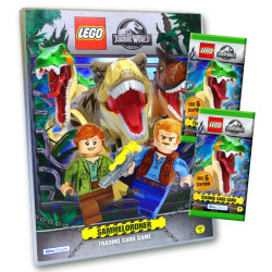 Lego Jurassic World 3 Karten - Sammelkarten Trading Cards...