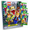 Lego Jurassic World 3 Karten - Sammelkarten Trading Cards (2023) - 1 Mappe + 3 Booster Sammelkarten