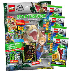 Lego Jurassic World 3 Karten - Sammelkarten Trading Cards...