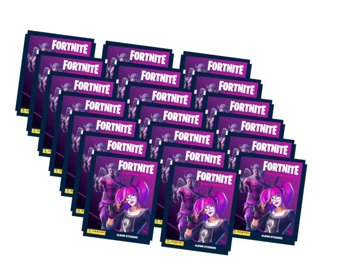 Panini Fortnite 2 Black Frame Sticker (2020) - Fortnite Sammelsticker - 20 Tüten