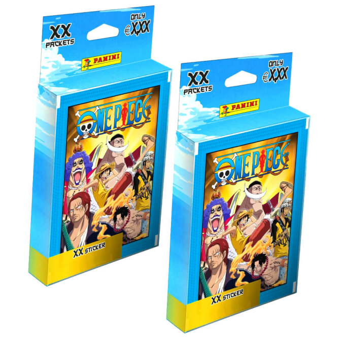 Panini One Piece Sticker - Summit War - Entscheidungsschlacht (2023) - 2 Blister Sammelsticker