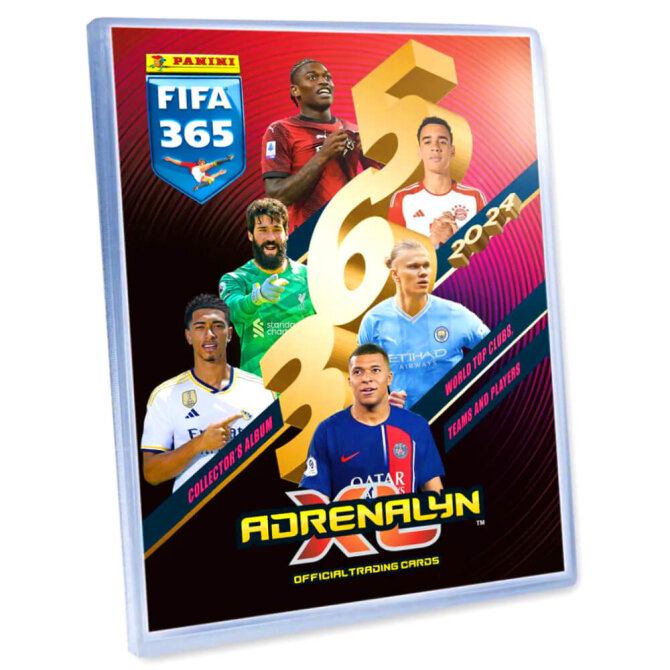 Panini Fifa 365 Karten 2024 - Trading Cards Sammelkarten - 1 Sammelmappe