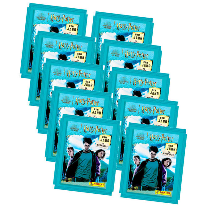 Panini Harry Potter Sticker - Ein Jahr in Hogwarts (2023) - 10 Tüten Sammelsticker