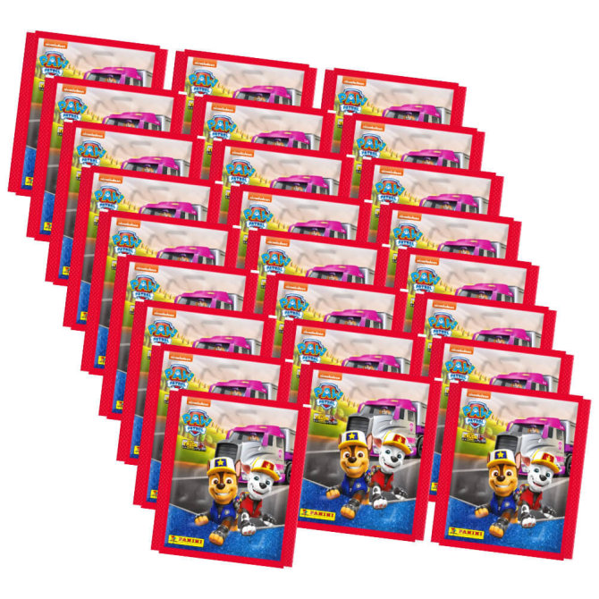 Panini Paw Patrol Sticker Serie 9 - Big Truck (2023) - 25 Tüten Sammelsticker