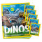 PaniniPedia Dinos Sticker - Dinosaurier Sammelsticker (2023) - 1 Album + 5 Tüten