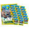 PaniniPedia Dinos Sticker - Dinosaurier Sammelsticker (2023) - 1 Album + 20 Tüten