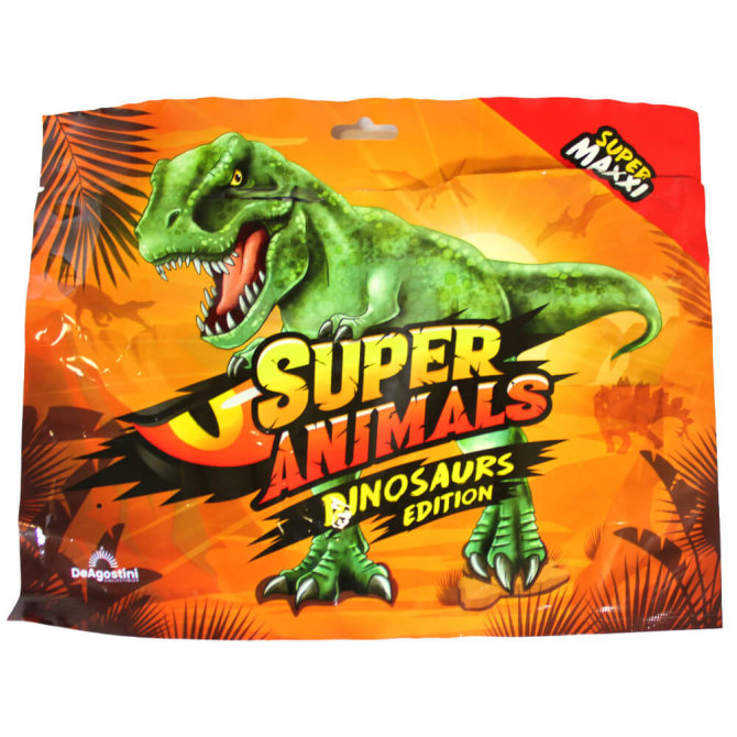 DeAgostini Super Animals - Dinosaurs Edition - Sammelfigur Dino - 1 Tüte