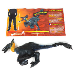 DeAgostini Super Animals - Dinosaurs Edition - Sammelfigur Dino - Figur 12. Saurornithoides Mongoliensis