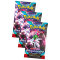 Pokemon Karten Karmesin & Purpur - Paradox Rift - 3 Booster Sammelkarten
