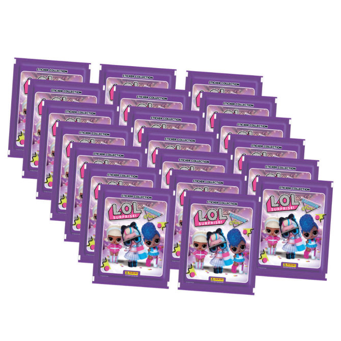 L O L Surprise 3 Sticker - Fashion Fun LOL Sammelsticker - 20 Tüten