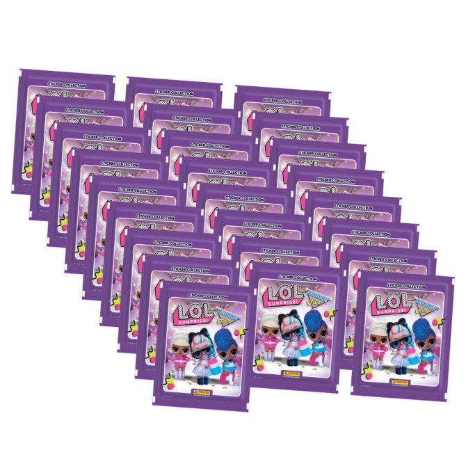 L O L Surprise 3 Sticker - Fashion Fun LOL Sammelsticker - 25 Tüten
